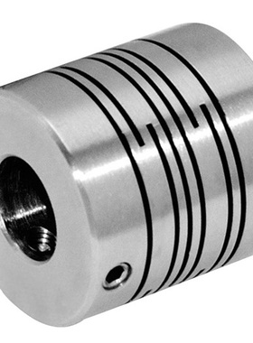 兴大CIG平行线连轴器顶丝连接电机编码器连轴节不锈钢弹性联轴器