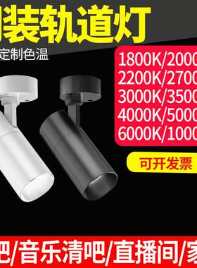 免开孔明装轨道射灯可定制色温
