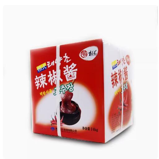 柏兰韩式辣椒酱14kg 韩国料理用甜辣酱石锅拌饭酱炒年糕用餐饮049