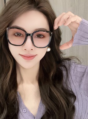 网红偏光折叠大框防晒太阳镜