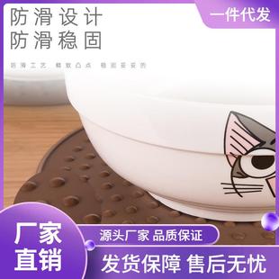 9LA3硅胶隔热垫厨房大号石锅垫菜盘子垫耐高温砂锅垫防烫餐桌