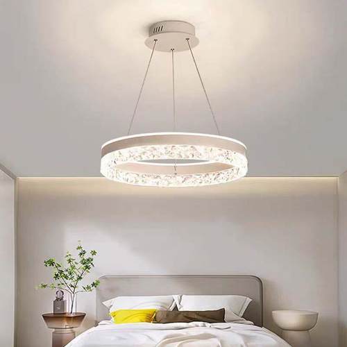 吊灯网红智能护眼轻奢客厅灯主卧室吸顶餐厅现代简约跨境款圈圈灯