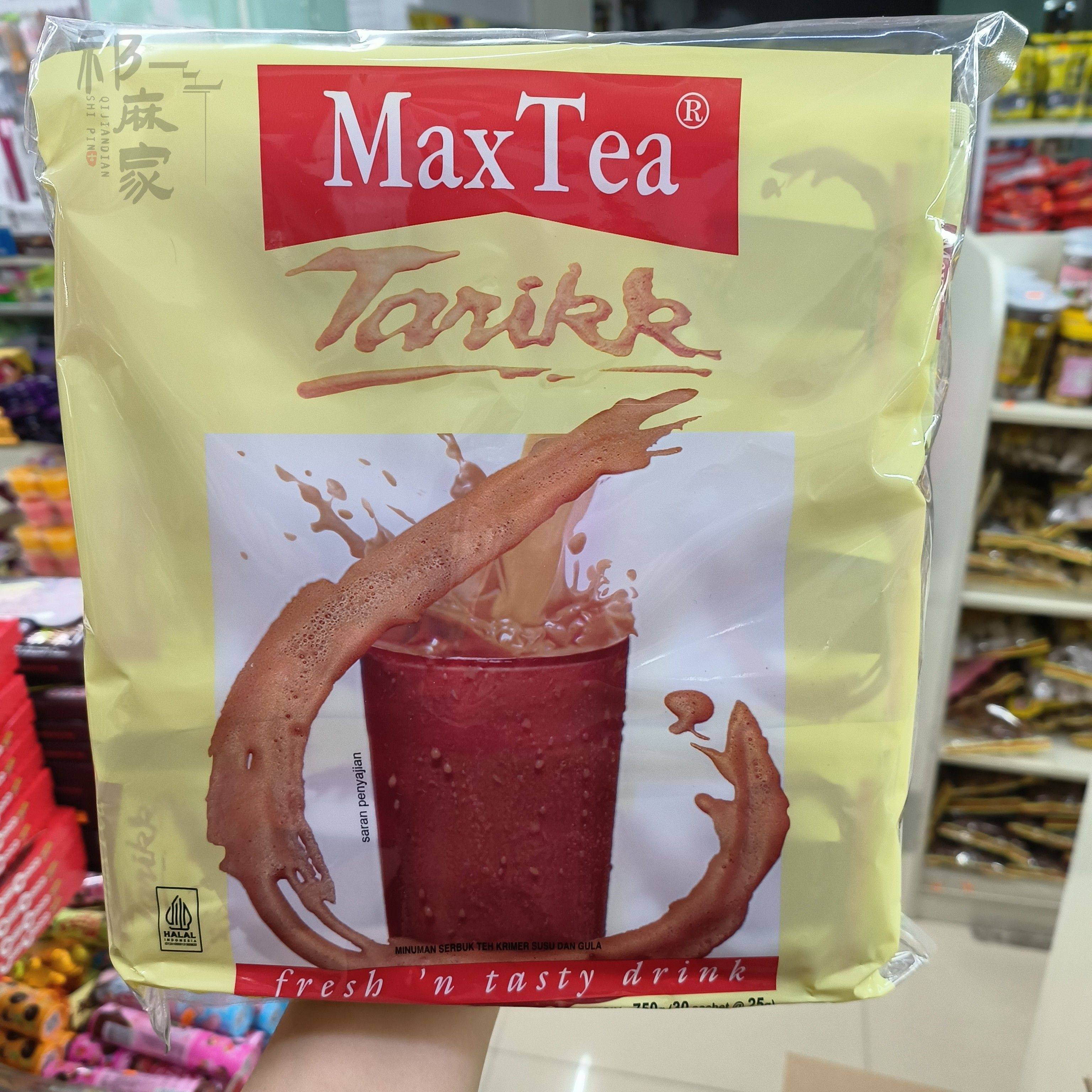 香港代购印尼原味拉茶30包装750g MAXTEA-Tarikk速溶热饮香浓奶茶