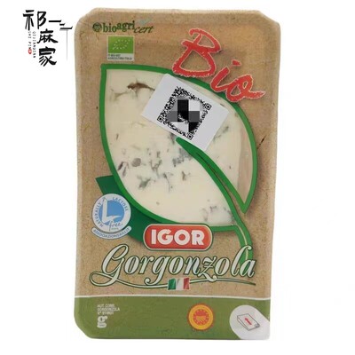 IGOR Gorgonzola 意大利进口伊戈尔戈贡佐拉干酪蓝波芝士蓝纹奶酪