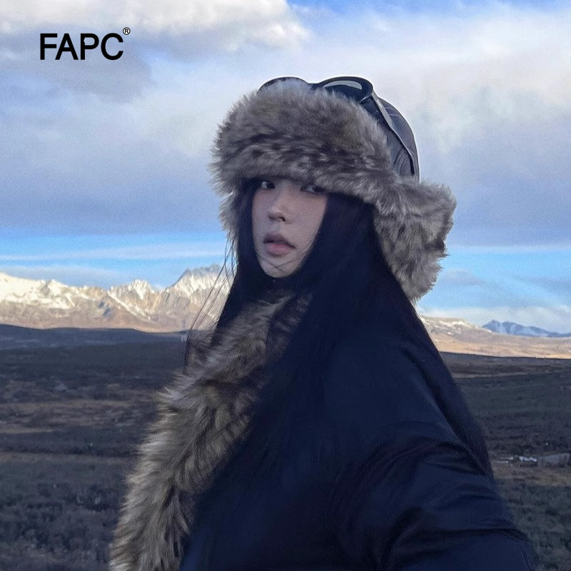 东北零下40度防寒皮质雷锋帽秋冬