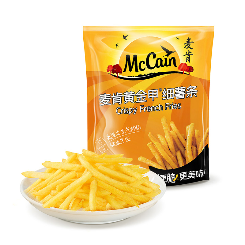 麦肯黄金甲细薯条320g家用薯条