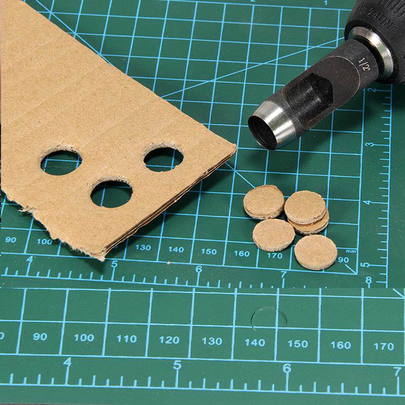 升级款一体皮带打孔器打塑料橡胶纸箱电动手动种香菇餐盒地膜开孔