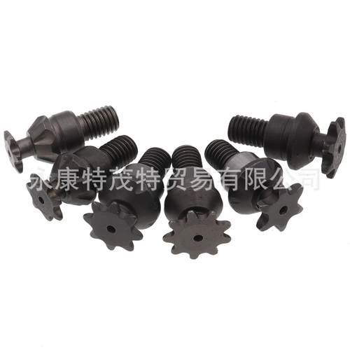 迷你摩托车49CC小跑车四轮齿轮箱链轮小飞传动轮T8F 25H 6齿 7齿