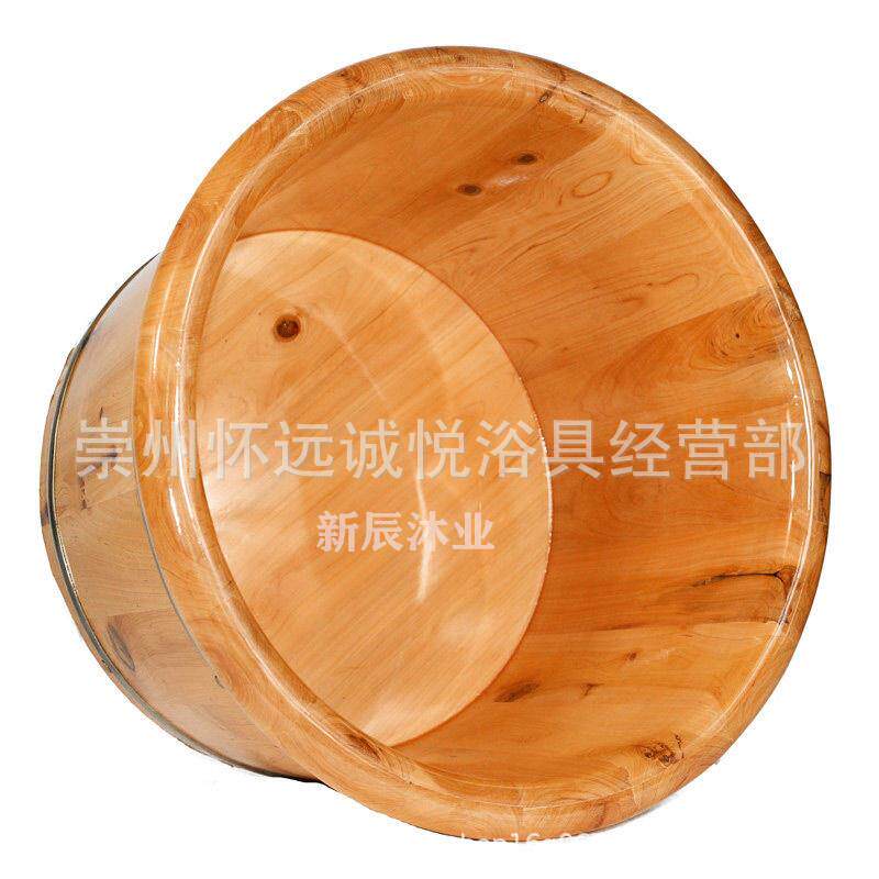 26cm香柏木圆边泡脚木盆足浴盆洗脚木桶厂家直供实木制品桶