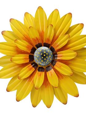 铁艺立体花朵小雏菊单个大花壁挂客厅背景墙面别墅铁门栅栏壁挂饰