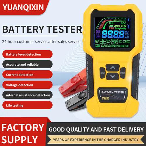 外贸汽车电检测仪12v24v电动车蓄电池寿命容量内阻小巧测试仪