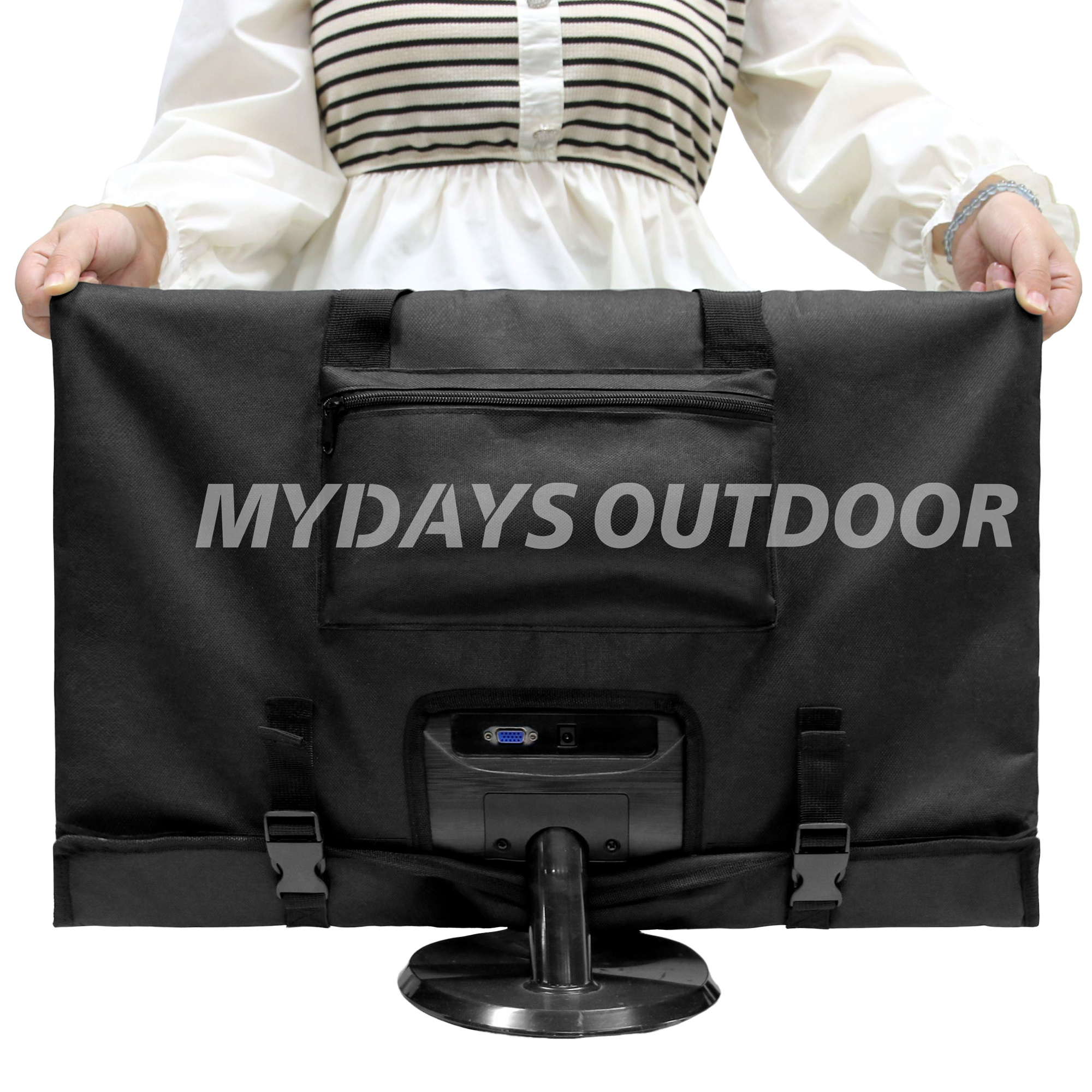 厂家直销家用搬家显示屏收纳袋电脑显示屏搬家手提袋