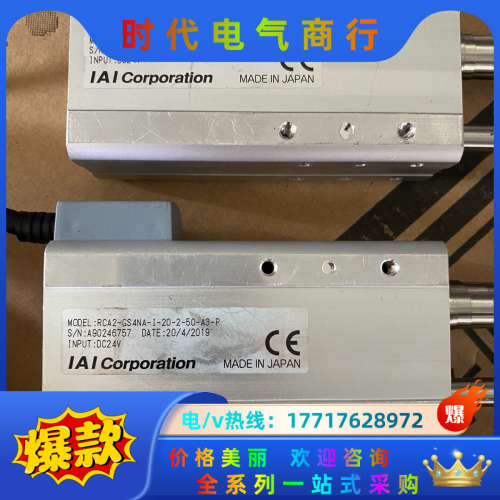 RCA2-GS4NA-I-20-2-50-A3-P电缸，导程议价