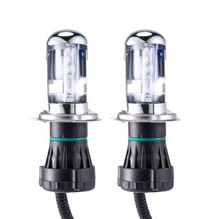 12V35W 3伸缩灯远近光一体H4超亮聚光高亮 55W汽车HID氙气灯泡H4