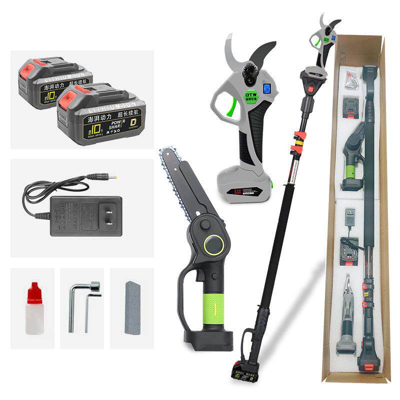 高枝剪高枝锯电动无刷伸缩加长剪刀高空修剪树枝锯树厂家直销