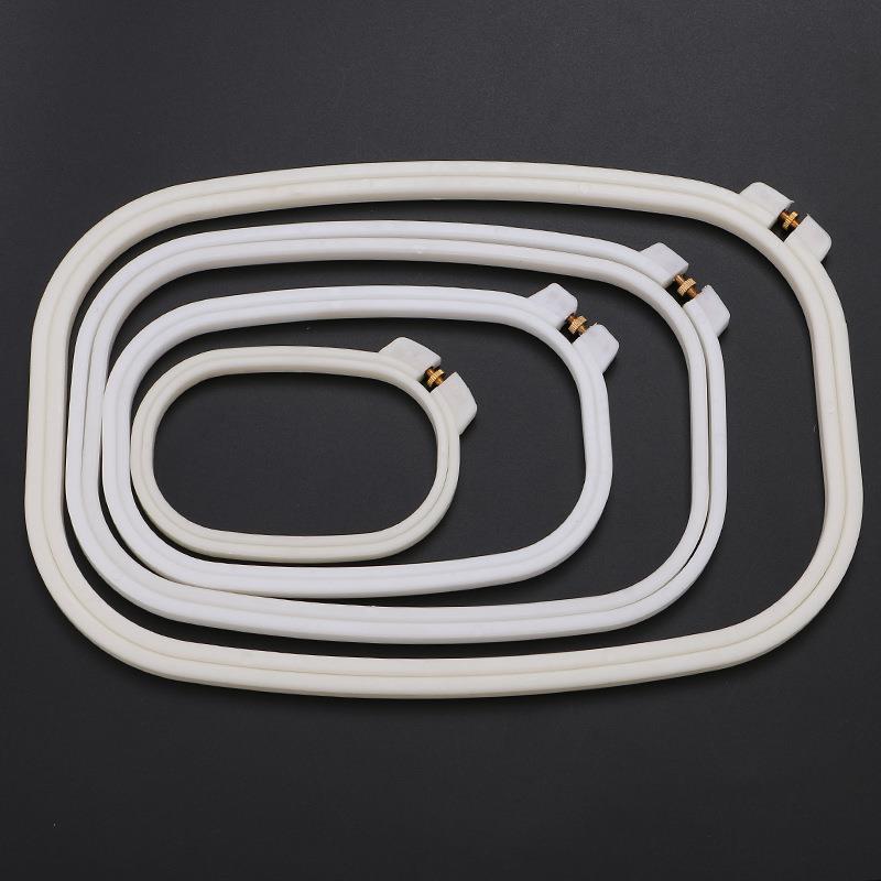 绣花机配件中间调节花架圆绣花框绣花绷ABS塑料绣圈厂家