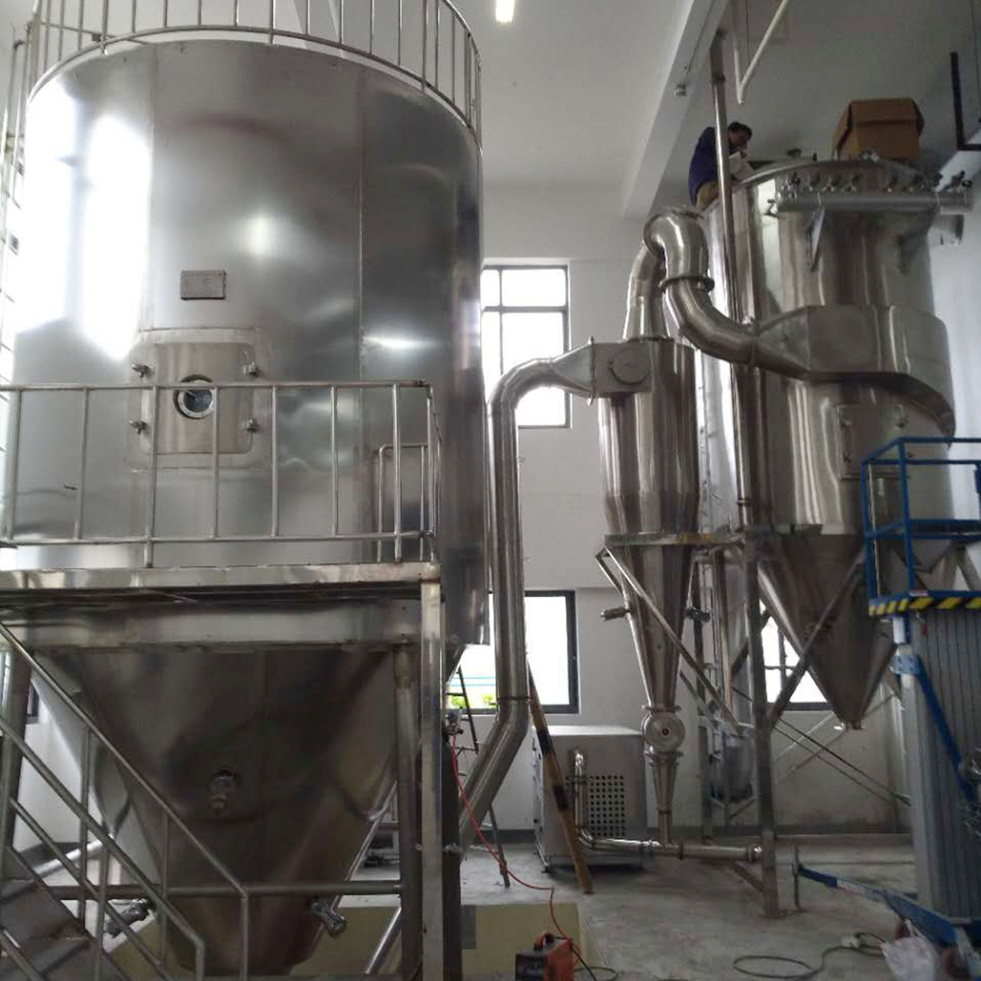 蛋清蛋黄喷雾干燥机可可奶咖啡粉烘干机鸡汁速溶茶喷雾干燥机