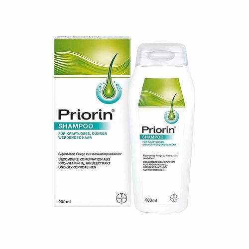 拜耳Priorin洗发水固发断发滋养发根200ml 到27年3月