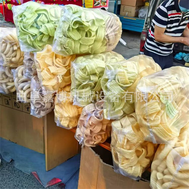 江苏庙会夜市摆摊康乐果机 汽油双机头玉米膨化机 片片酥新花型
