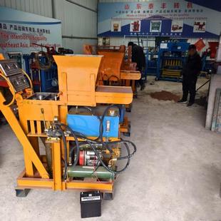 making 免烧砖机brick machine全自动液压制砖机 automatic Fully