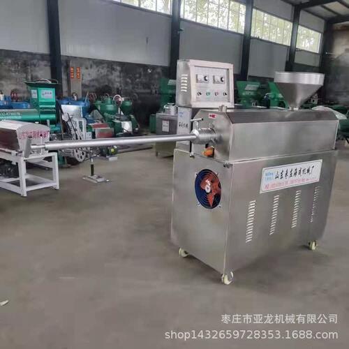 电加热自熟红薯粉条粉丝机价格家用木薯玉米淀粉挤出机说明书