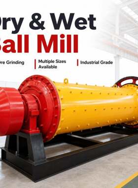 Straight tube energy-saving horizontal ball mil
