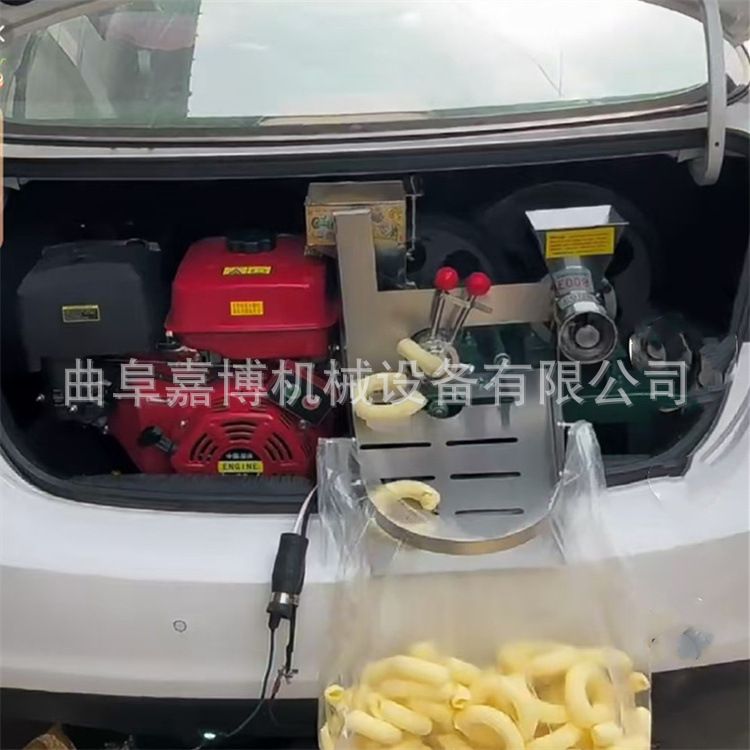 2025摆摊食品膨化机 低噪音汽油膨化机 贝贝酥片口感好新手好操作