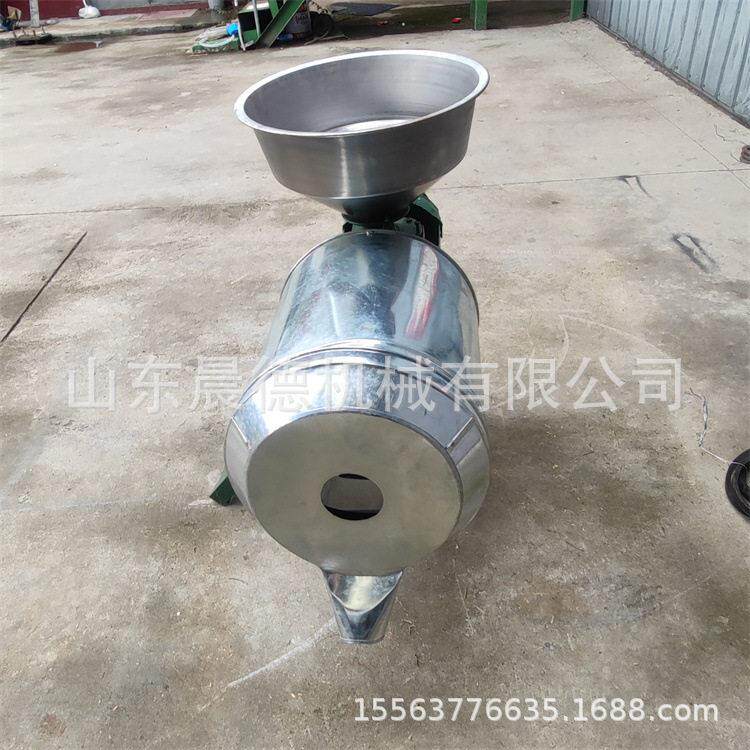 家用小麦脱皮磨面机 锥形面粉机玉米去皮卧式产量稳磨粉机
