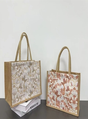 新款大容量包托特包女士帆布包上班通勤PU面礼品包拉链百搭大号