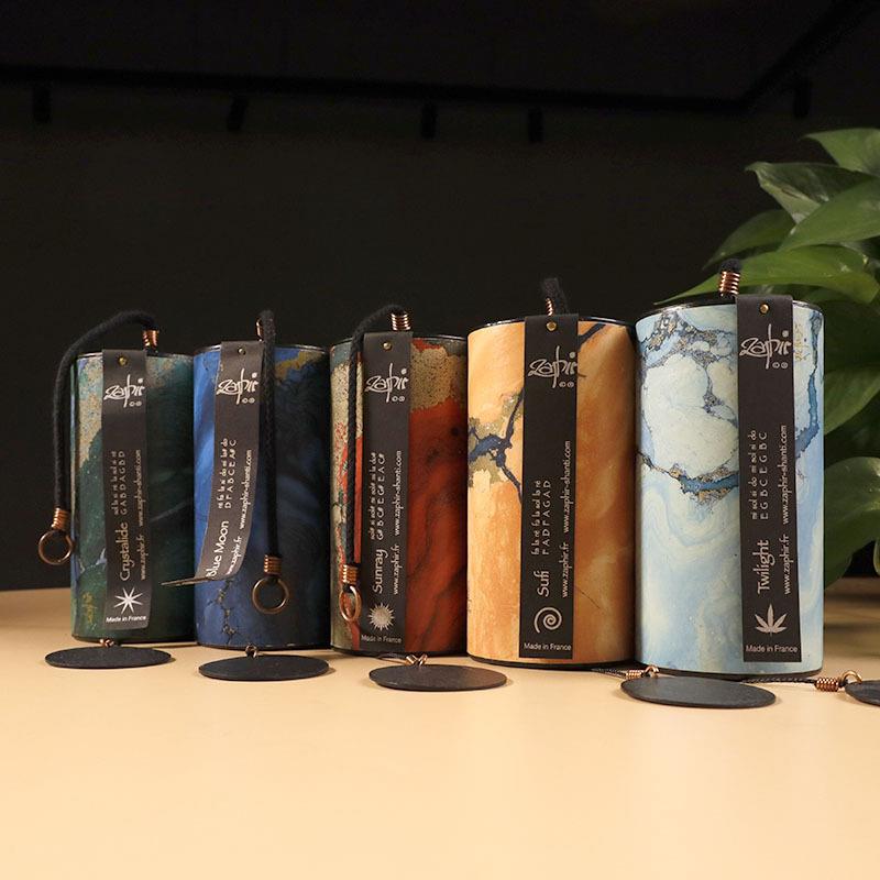 法国Zaphir五行疗愈风铃瑜伽冥想手工疗愈乐器音疗手摇挂饰铃