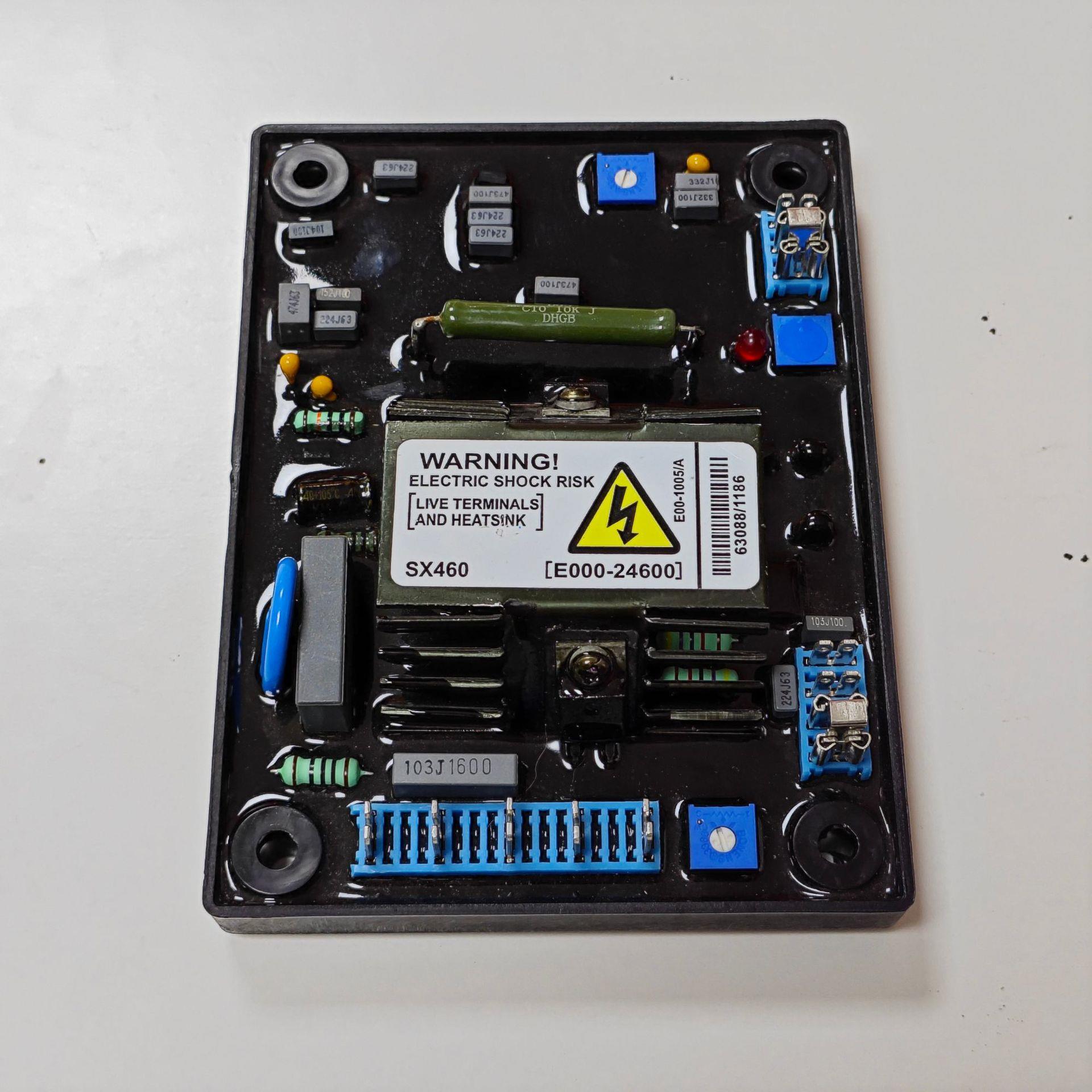 SX460 无刷发电机自动电压调节器 AVR 发电机配件 厂家直供