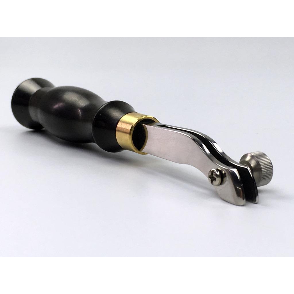 可调节檀木边线器压槽器压边器起鼓器diy手工工具皮革工具划线器