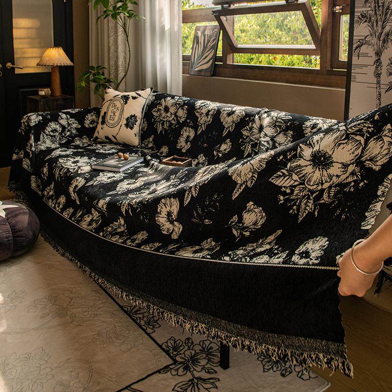 沙发垫巾中式轻奢全盖布四季通用沙发套罩卍能全包笠2026夏季新款