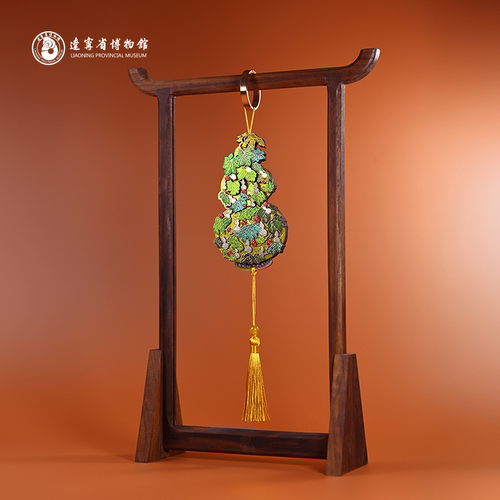 辽宁省博物馆抽签葫芦木质冰箱贴