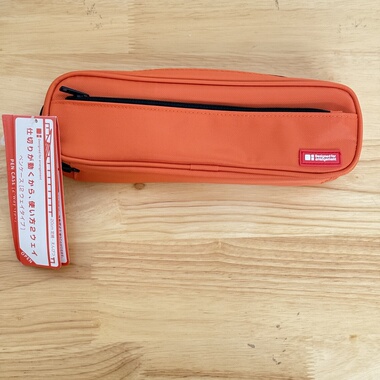 【日本进口】Lihit Lab2WAY笔袋橙色大容量轻松A7552-4（9）