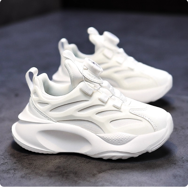 椰子男童鞋2025秋季旋转扣