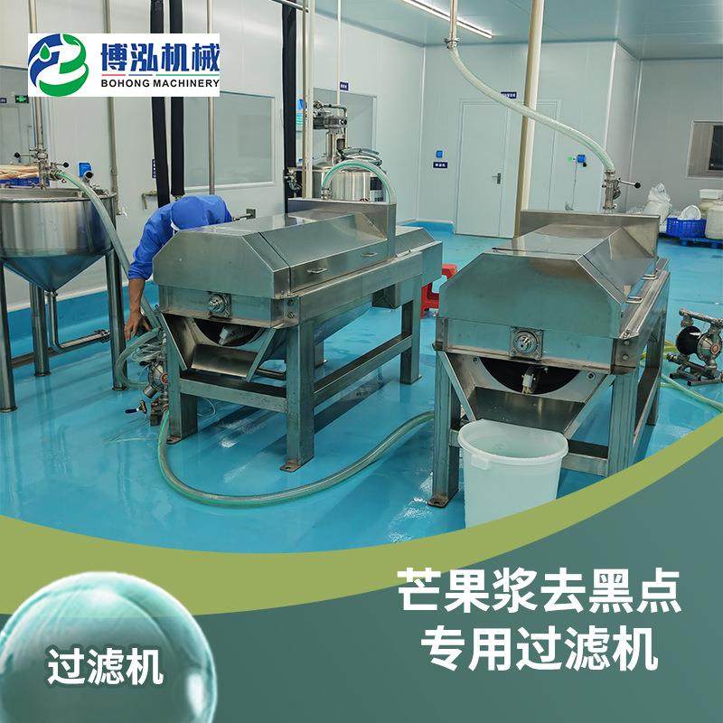 芒果浆黑点过滤机精滤机饮料果品过滤设备热带水果加工设备