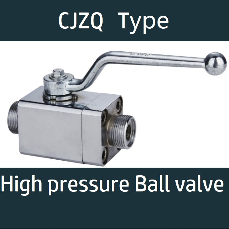 High pressure ball valve CJZQ type