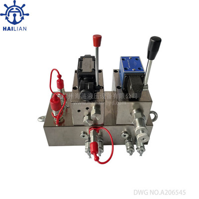 MACGREGOR麦基嘉舱盖控制阀组DRAWING NO.A206869-MGH12303-C