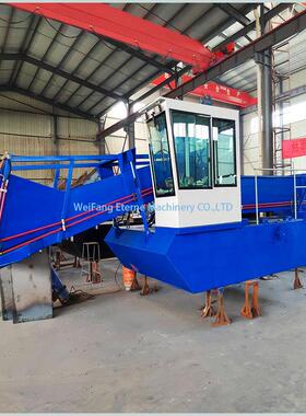 厂家优惠出售水收集漂浮垃圾割草水生芦苇切割船