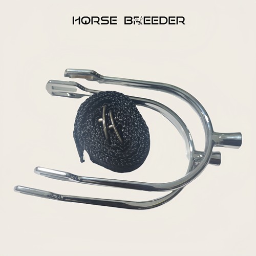 马术骑马马刺翘头不锈钢含马刺带