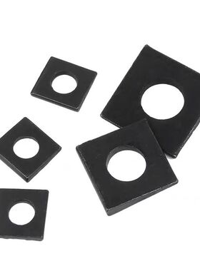 GB852工字钢用方斜垫片垫圈 发黑方斜平垫四方斜垫M6M8M20M24M30