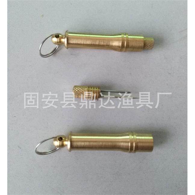 打结器 铜制 打结器 渔具垂钓用品 子线打结器