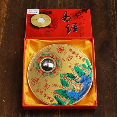 全铜山海镇八卦镜室外摆件麒麟山海镇室内凸面八卦镜凸镜山海镇