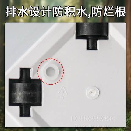 简约高档加厚树脂特大号天堂鸟散尾葵客厅办公室大型绿植塑料花盆
