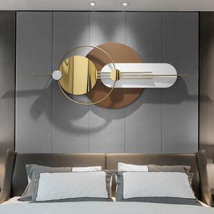 客厅墙面金属挂件壁饰轻奢创意房间壁挂装饰饭厅卧室床头墙上挂饰
