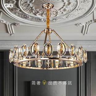 主燈高端大氣輕奢現代全屋配套餐廳主臥燈 水晶燈客廳吊燈2024新款