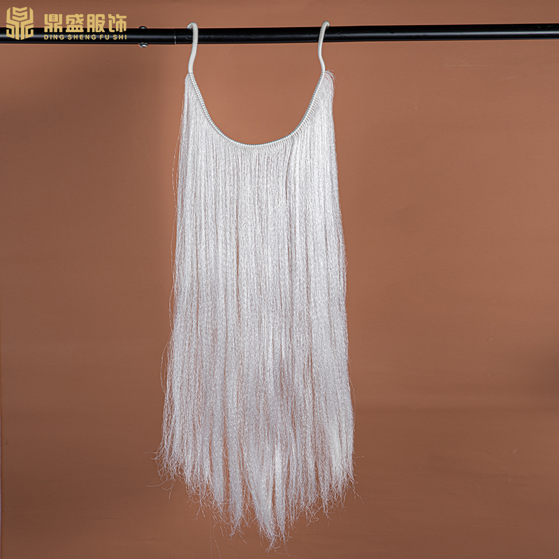 舞台表演用品古装戏剧戏曲服装配饰长胡须假胡子道具黑三髯口长髯