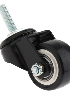 1.5 Inch Black Heavy Duty Swivel Ball Caster Wheels for Furn