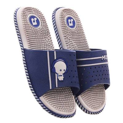 按澡摩拖鞋滑男士夏脚底摩按拖鞋女穴位家用室内防洗浴室凉拖鞋男